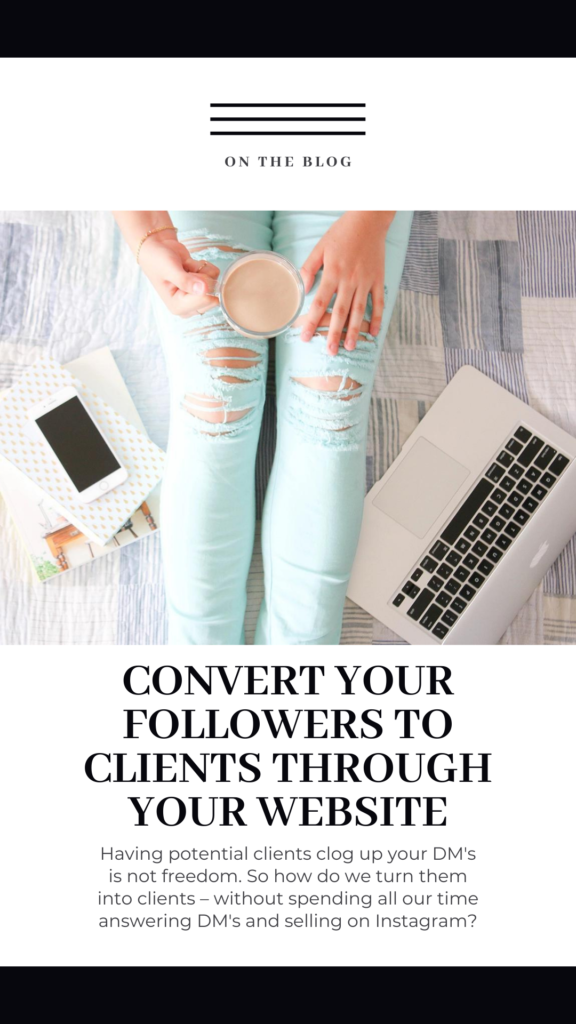 How to convert followers to clients